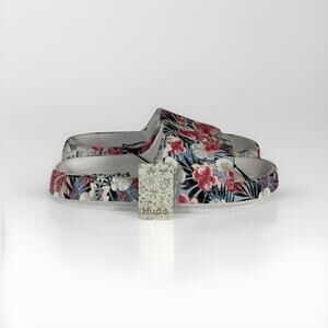 Mudd Floral Slide Sandals Women’s Size 7 Aloha-01FLP‎ Multicolor Pool Sandals